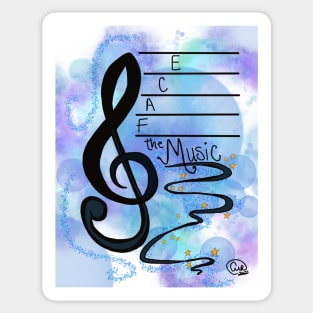 Face the Music Sticker